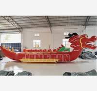 Bateau gonflable Dragon à 12 places, bateau de sport nautique Dragon pour 14 personnes, bateau banane à double voie