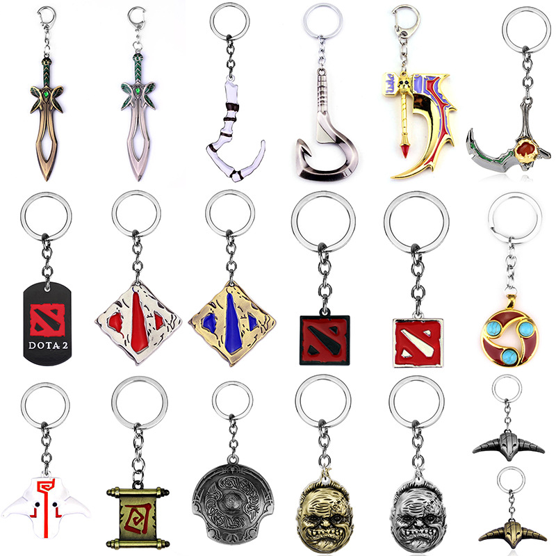 Dota 2 брелок нож серповидное оружие Модель кулон металлический брелок другие игровые аксессуары в наличии