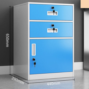 Bán Sỉ Tủ Đựng Hồ Sơ Di Chuyển Được Tủ Đựng Dữ Liệu Tủ Sắt Nhỏ Một Cửa Có Hai Ngăn Kéo - Product Image 6