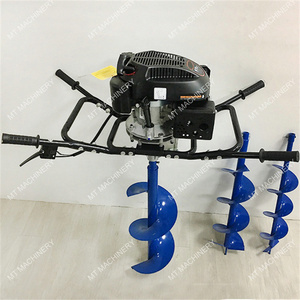 Herramienta de Jardinería de 4 Tiempos de Alta Resistencia, Perforadora de Tierra, Excavadora de Hoyos para Postes, Perforadora de Suelo para Plantar Árboles - Product Image 6