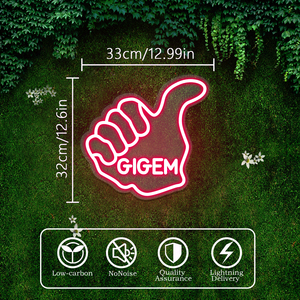 Free custom design LED neon lights & neon signage. Custom LED neon signs available for commercial use, birthday parties and home - Product Image 4
