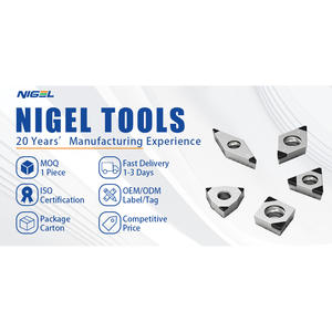 Nigel CNC outils de coupe CPN/PCBN VCGW110308 outils de tour Machine pour diamant <span class=keywords><strong>fonte</strong></span> haute dureté <span class=keywords><strong>plaque</strong></span> <span class=keywords><strong>Insert</strong></span> - Product Image 5
