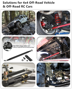 Extremos de varilla de rosca hembra de acero al carbono LDK CF6T, juntas Heim de tamaño en pulgadas para vehículos todoterreno 4x4 - Product Image 3