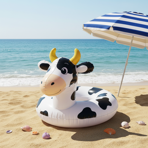 Bouée de piscine gonflable en PVC, portable, légère et durable, avec <span class=keywords><strong>kit</strong></span> de <span class=keywords><strong>réparation</strong></span> inclus, pour les fêtes estivales en extérieur - Product Image 4