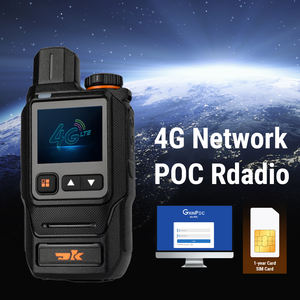 工場卸売 カスタムロゴ DK-K10 4Gトランシーバー PTT SIMカード <span class=keywords><strong>WiFi</strong></span> Bluetoothトランシーバー 5000km POCネットワークラジオ - Product Image 1