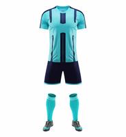 Tenues de football personnalisées 100% polyester orange, ensembles complets pour jeunes garçons