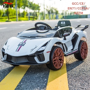 Voiture télécommandée pour enfants 12V en plastique, super puissante, avec affichage de l'électricité et double transmission - Product Image 2
