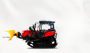 Ventas directas de fábrica Tractores sobre orugas agrícolas Fabricación profesional Mini tractor sobre orugas de goma barato - Product Image 3