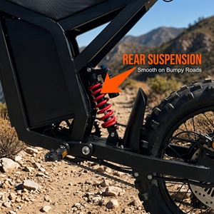 Motocicleta Eléctrica Todoterreno Super Thomas de 3000W de Alta Potencia, Certificación CE RoHS, OEM ODM Disponible - Product Image 3