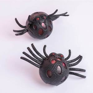 2025 scherzo creativo di Halloween spremere la testa di zucca giocattolo divertente Spoof TPR Pinch Happy Burst Bead Pressure <span class=keywords><strong>Ball</strong></span> - Product Image 3