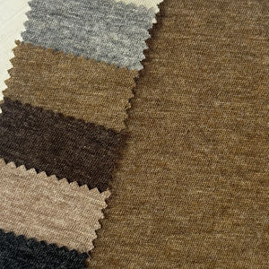 Tissu en jersey mélangé <span class=keywords><strong>de</strong></span> coton <span class=keywords><strong>laine</strong></span> mérinos ultra-doux tricot chiné superfin pour vêtements <span class=keywords><strong>de</strong></span> sport T-shirts robes vêtements <span class=keywords><strong>de</strong></span> nuit <span class=keywords><strong>de</strong></span> <span class=keywords><strong>base</strong></span> - Product Image 5