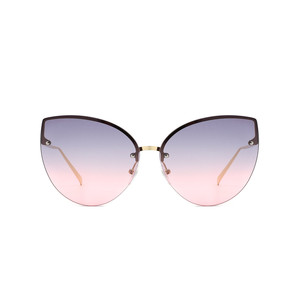 Lyndis - Lunettes de soleil tendance pour femmes Cramilo Chic Cat Eye sans monture - Product Image 6