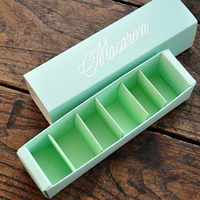 Boîte à macarons en papier personnalisée Boîtes d'emballage pour macarons Boîte d'emballage pour bonbons