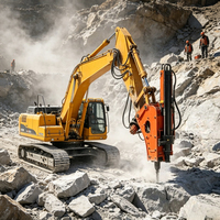 Machine de forage et de fendage hydraulique pour applications minières et de construction