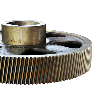 Usine de roue dentée personnalisée usinage CNC engrenage droit en acier - Product Image 1