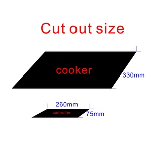 Placa de Inducción de Una Sola Zona con Sensor en el Cristal y Control de Temperatura - Product Image 3