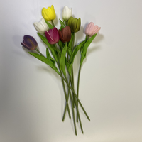 Kunstbloem Franse stijl realistische bruiloft feest huis tuin decoratie bloemist leverancier Pingkou Kunsttulpen