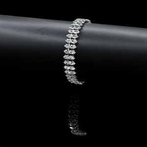 Conjuntos De pendientes De collar largo De Zirconia cúbica para novias accesorios De joyería De boda <span class=keywords><strong>Jolleria</strong></span> De Mujer De Oro para Mujer - Product Image 4