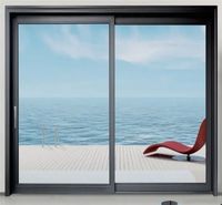 Casa inteligente de metal ventana fija diseño foto grandes ventanas de imagen de Bahía de vidrio