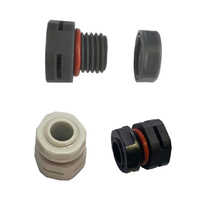 Soupape de ventilation automatique étanche IP68 en nylon à visser M5 M6 M8 M12 M16 M20 pour équilibrage de pression