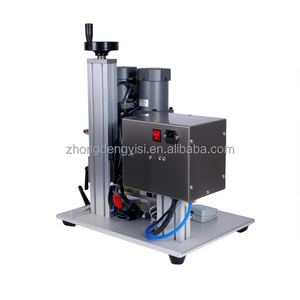 Máquina Tapadora Semiautomática de Sobremesa de Doble Uso para Botellas de Spray PET y Frascos de Aluminio - Tapas Neumáticas/de Rosca/Twist-Off/Duckbill - Product Image 3