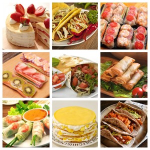 เครื่องทำขนมปังซาโมซ่าเครื่องทำแพนเค้กเครื่องห่อป๊อปอิลาส์ผิวเครื่องทำแพนเค้ก - Product Image 5