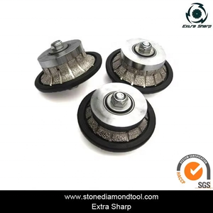 Brazed loại đá cạnh tay hồ sơ bánh xe cho máy - Product Image 4