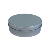 Boîte en fer blanc artisanale de luxe personnalisée, finition argent brillant, vide, pour emballage décoratif de bougies parfumées 100 ml, vente en gros rapide