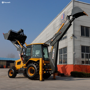 Yaweh <span class=keywords><strong>JCB</strong></span> 3cx máy kéo mới kết thúc trước loader nhỏ gọn Bánh Xe Tải backhoe11000kg 70kw ban đầu Mini backhoe lật giá rẻ - Product Image 1