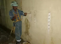 Résine d'injection hydrophile en polyuréthane W-110 pour l'étanchéité des salles de bain, certifiée CE, durable, écologique, haute performance
