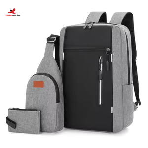 Sac à dos Oxford pour ordinateur portable, étanche, décontracté, pour homme, haute qualité, vente en gros, 3-en-1, pour l'école, commande en gros RTS - Product Image 2