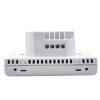 Termostato inteligente programable para teléfono móvil, control de voz con wifi, robot blanco, pantalla táctil, Tuya, Yandex, novedad de 2022