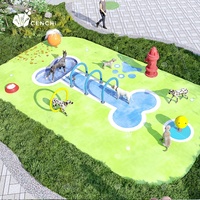 Équipement de piscine à jets d'eau pour chiens, parcs aquatiques commerciaux pour animaux de compagnie, fabricants de jeux pour chiens, jouets pour chiens, poteaux en acier inoxydable pour animaux de compagnie