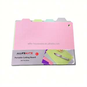 Planche à découper en plastique antidérapante sans Bpa pour le camping en plein air - Product Image 1