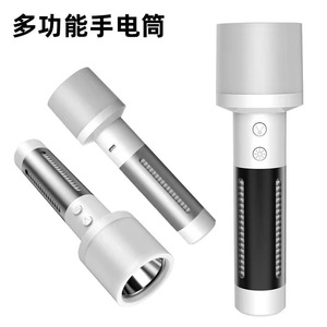 ไฟฉายอเนกประสงค์แบบพกพาสำหรับกิจกรรมกลางแจ้ง ชาร์จไฟได้ ใช้หลอดไฟ LED สำหรับตั้งแคมป์ แบตเตอรี่ 1200 มิลลิแอมป์ ใช้งานได้นาน 12 ชั่วโมง - Product Image 2