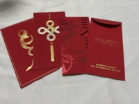 2027 Individuell Bedruckte Chinesische Neujahrs-Rote Umschläge Hochzeits-Geldumschläge Geschäfts-Papierumschläge Hari Raya Rote Taschen Angbao