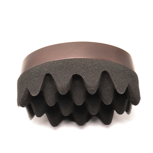 Éponge à cheveux torsadée avec cheveux en bois pour Dreadlock ondulé, boucles Afro comme outil de soins capillaires, éponges de dreadlocks, brosse pour hommes et femmes - Product Image 4