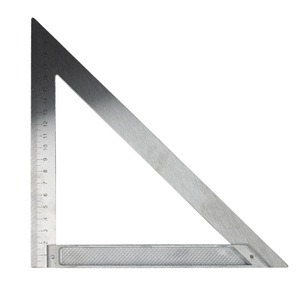 Yunbei Yb Aluminum Alloy 200mm 90 Degree Triangle Ruler For Decoration <b>Measuring</b> <b>Tool</b> - Product Image 2