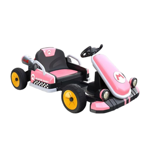WDMTS808  Jouets de modèle de voiture de course de dessin animé très vendus, modèle de jouet de course de voiture électrique, karting électrique 12V avec batterie et télécommande - Product Image 2