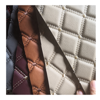 Tapis pour tapisserie de voiture en pvc pu, 10 pièces, micro perforation, lot de trous pour sièges de voiture, vente en gros, chine