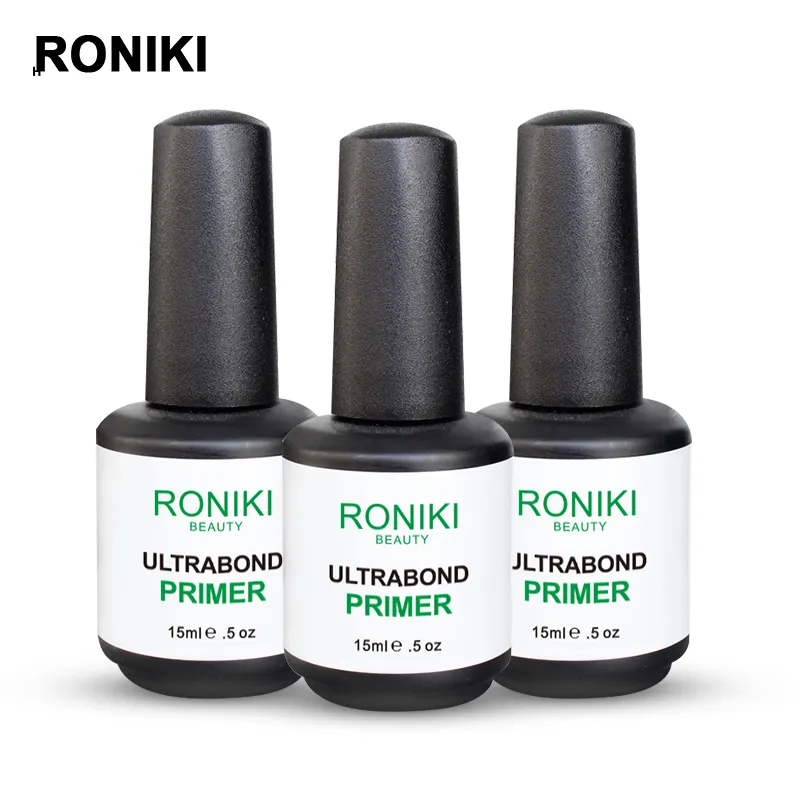 RONIKI Private Label Acrylic Nails Strong Adhesion Uv Acid Free Nail Primer UV Gel