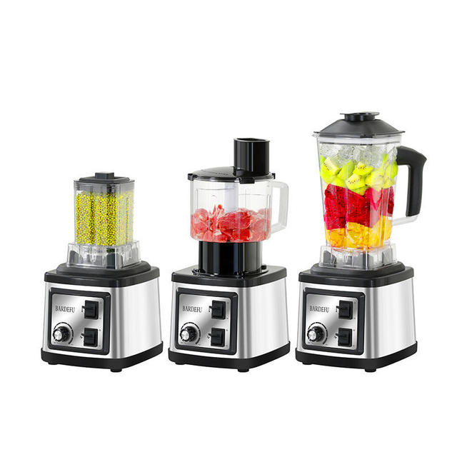 110V 220V BARDEFU 3-in-1 Blender 2.5L 5000W Heavy Duty Blender Food Processor Blender Ice Crusher
