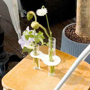 2/3/5 Pièces Support Suspendu pour Fleurs Hydroponiques, Décoration Créative pour la Maison, Pot de Plante, <span class=keywords><strong>Vase</strong></span> en Verre, <span class=keywords><strong>Tube</strong></span> à Essai, <span class=keywords><strong>Vase</strong></span> à Fleurs Articulé - Product Image 2