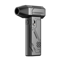 Mini souffleur d'air électrique 130000 tr/min, moteur sans balais 160W, vitesse variable, 4000mAh*2, lumière LED, écologique, portable, pour ordinateur