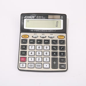 เครื่องคิดเลขตั้งโต๊ะ Joinus Js-5013 14 หลัก พลังงานแสงอาทิตย์และไฟฟ้า ใช้สำหรับบัญชี การเงิน ของขวัญทางธุรกิจ พร้อมพิมพ์โลโก้ - Product Image 3