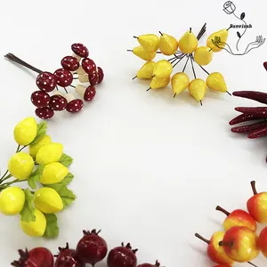 Sunvissh Wholesale Artificial Berry Fruit For Decoration