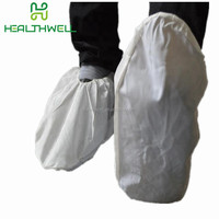 Couvre-bottes antidérapant antidérapant avec semelle EVA Couvre-chaussures jetables imperméables SMS