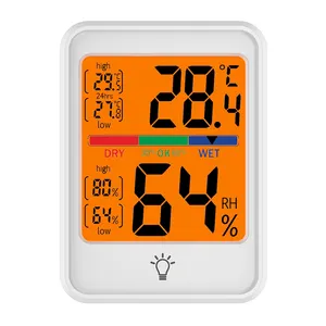 Indoor Thermometer Digital Hygrometer Indoor Thermometer Humidity Gauge Indicator Room Thermometer Accurate Temperature Humidity Gauge