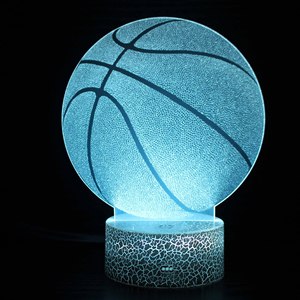 Lampe de nuit LED gravée en acrylique 3D, lampe de personnage, 7 couleurs, décoration lumineuse pour sport, danse, série <span class=keywords><strong>Star</strong></span> - Product Image 4