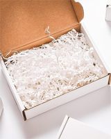 Boîtes en carton d'usine, emballage de luxe noir pour vêtements, cadeaux, chaussures, accessoires, rubans personnalisés, perruques en fourrure, chaussettes